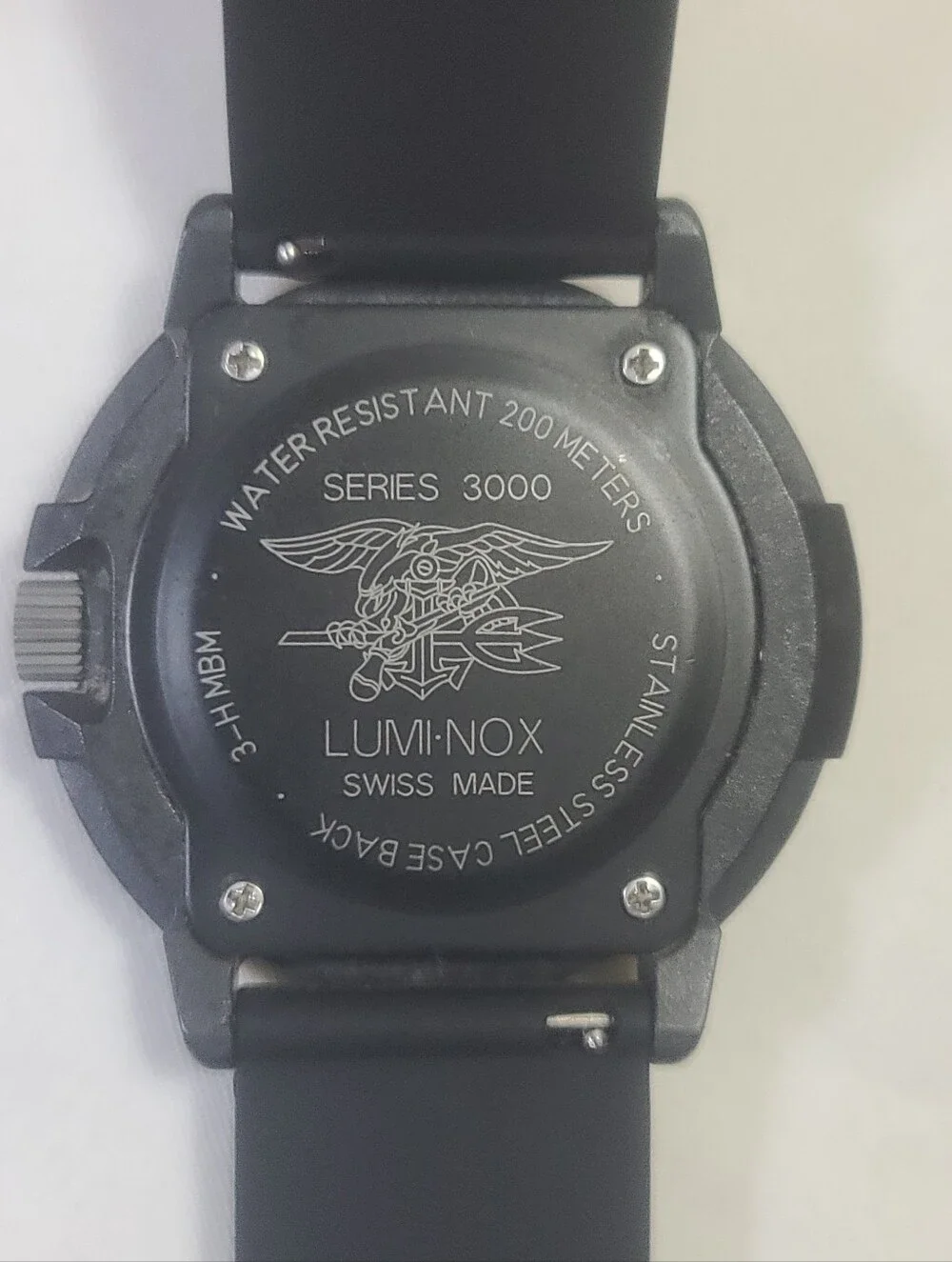 Luminox Original Navy Seals 200 Meters Men's Series 3000 Swiss Made Quartz Watch